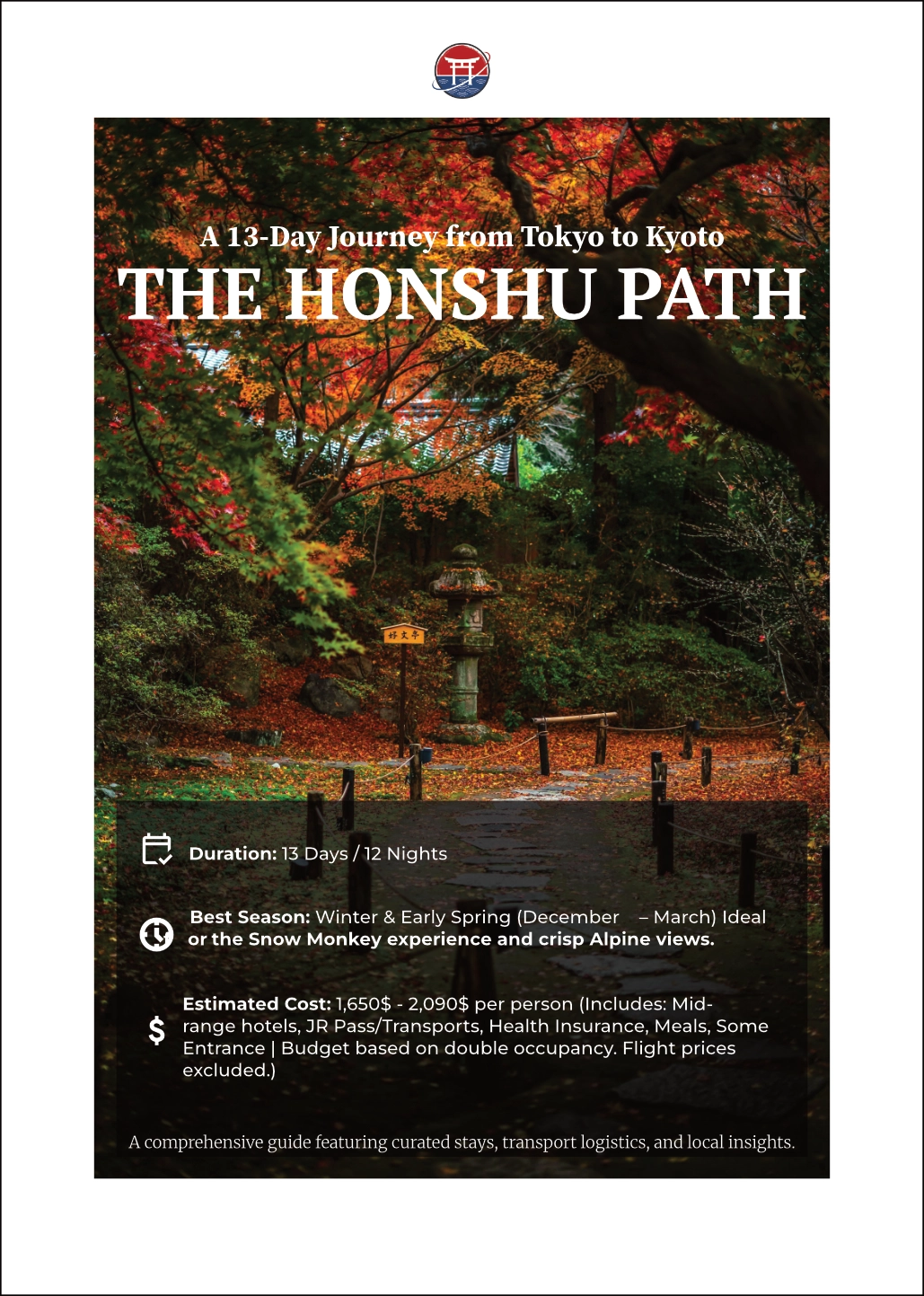 The Honshu Path - A 13-day journey from Tokyo to Kyoto
